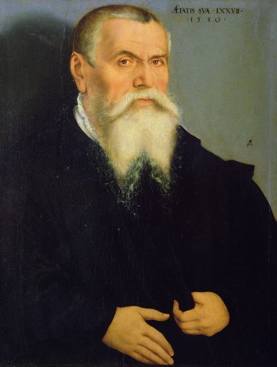 Autoportrait, 1550 - Lucas Cranach the Elder